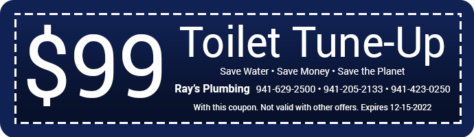 Coupon - 99 dollars off toilet tune up